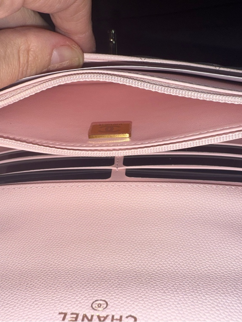 CHANEL new Trendy top handle wallet on chain bag - Picture 13 of 13